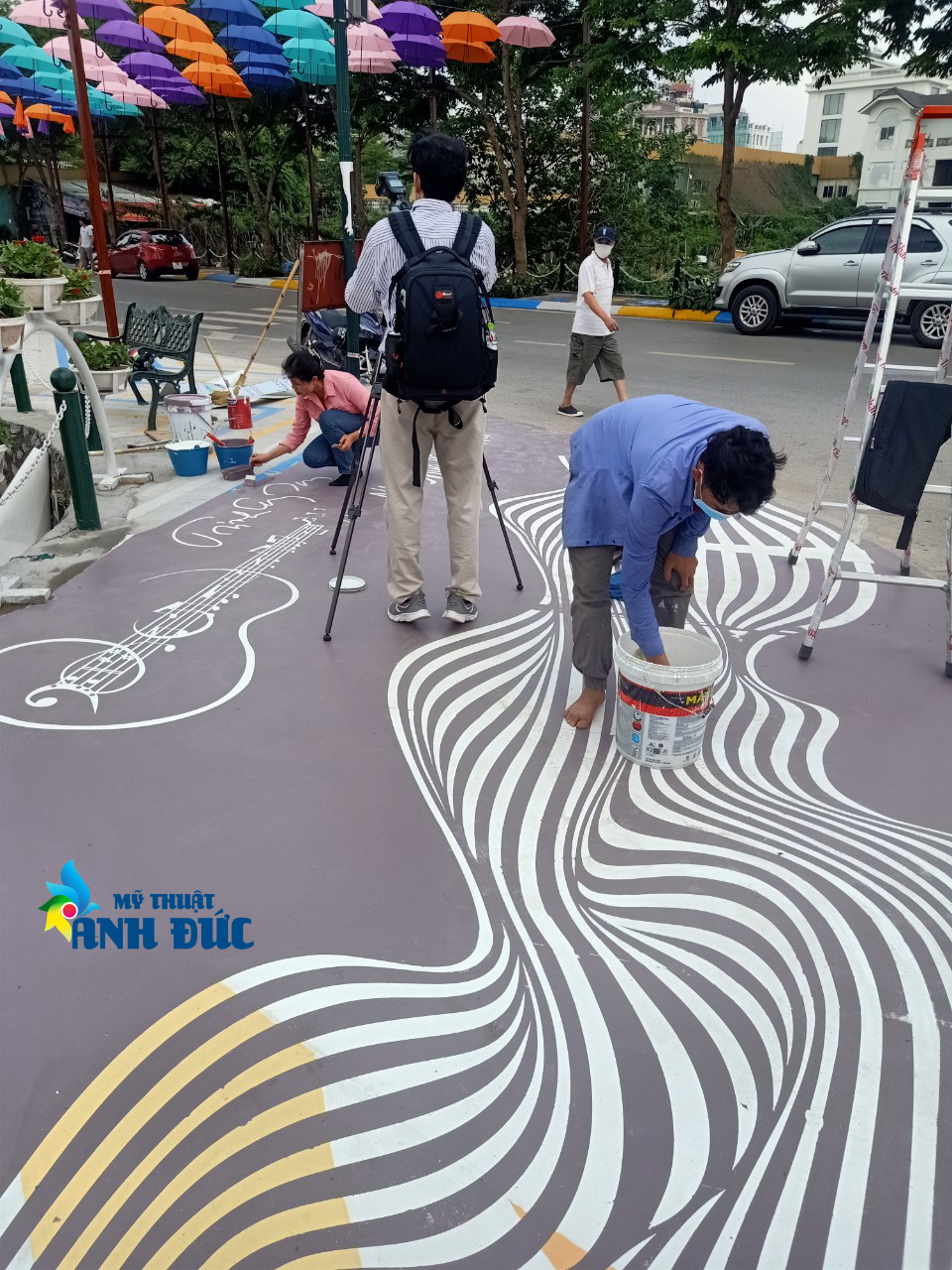 vẽ tranh trang trí 3D đường phố đi bộ trịnh công sơn - mythuatanhduc.vn - 8