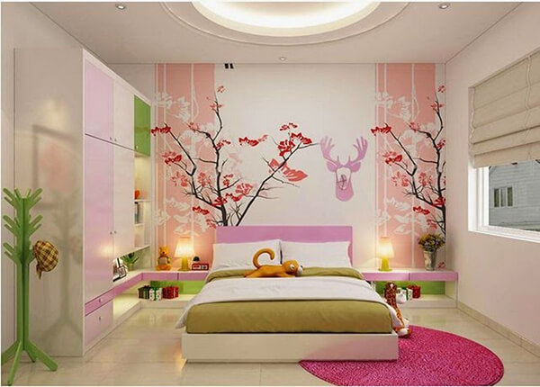 Các mẫu tranh tường phòng ngủ phù hợp với từng không gian