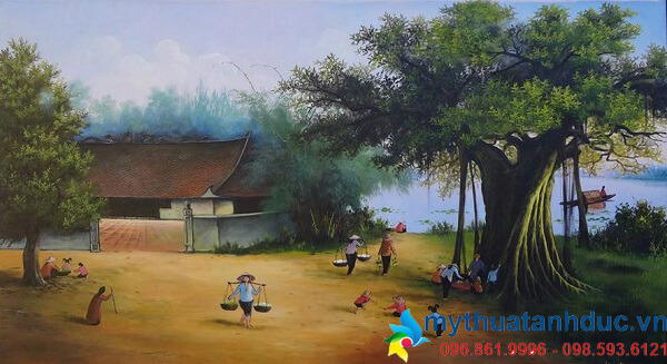 Tranh 3D phong cảnh Việt Nam VN22